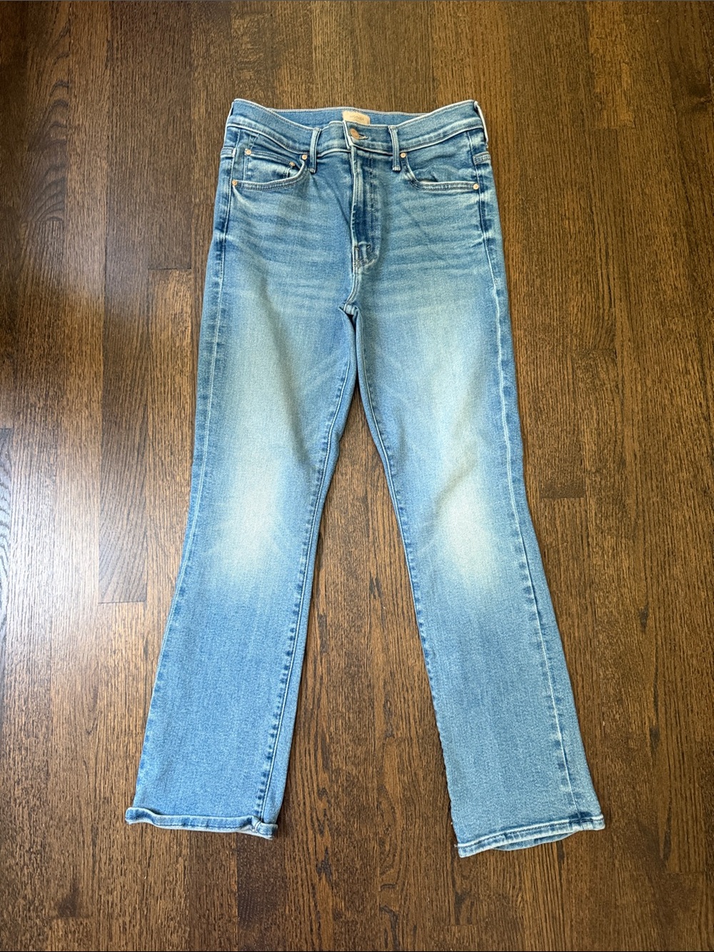 Mother denim—The insider ankle.